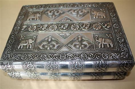 indian white metal jewellery box|indian jewellery box.